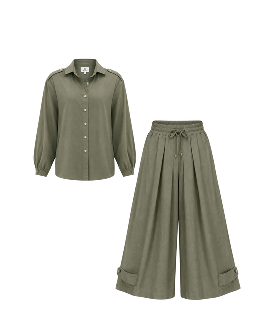 Signature Riviera Set kaki