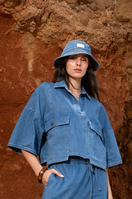 Set Blouse Pantalon Jean