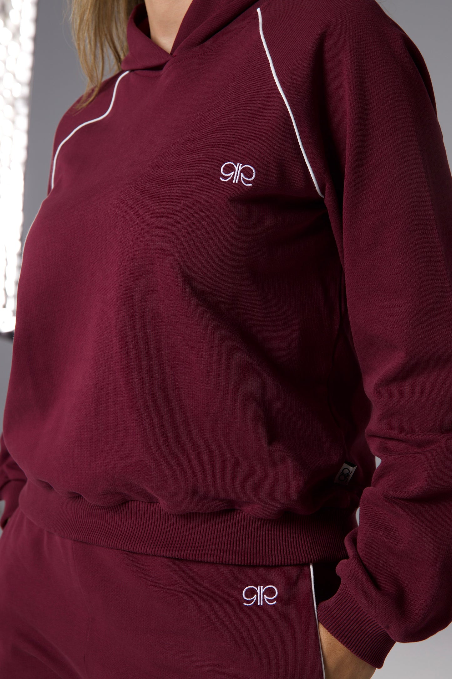 Set en Moleton Aubergine