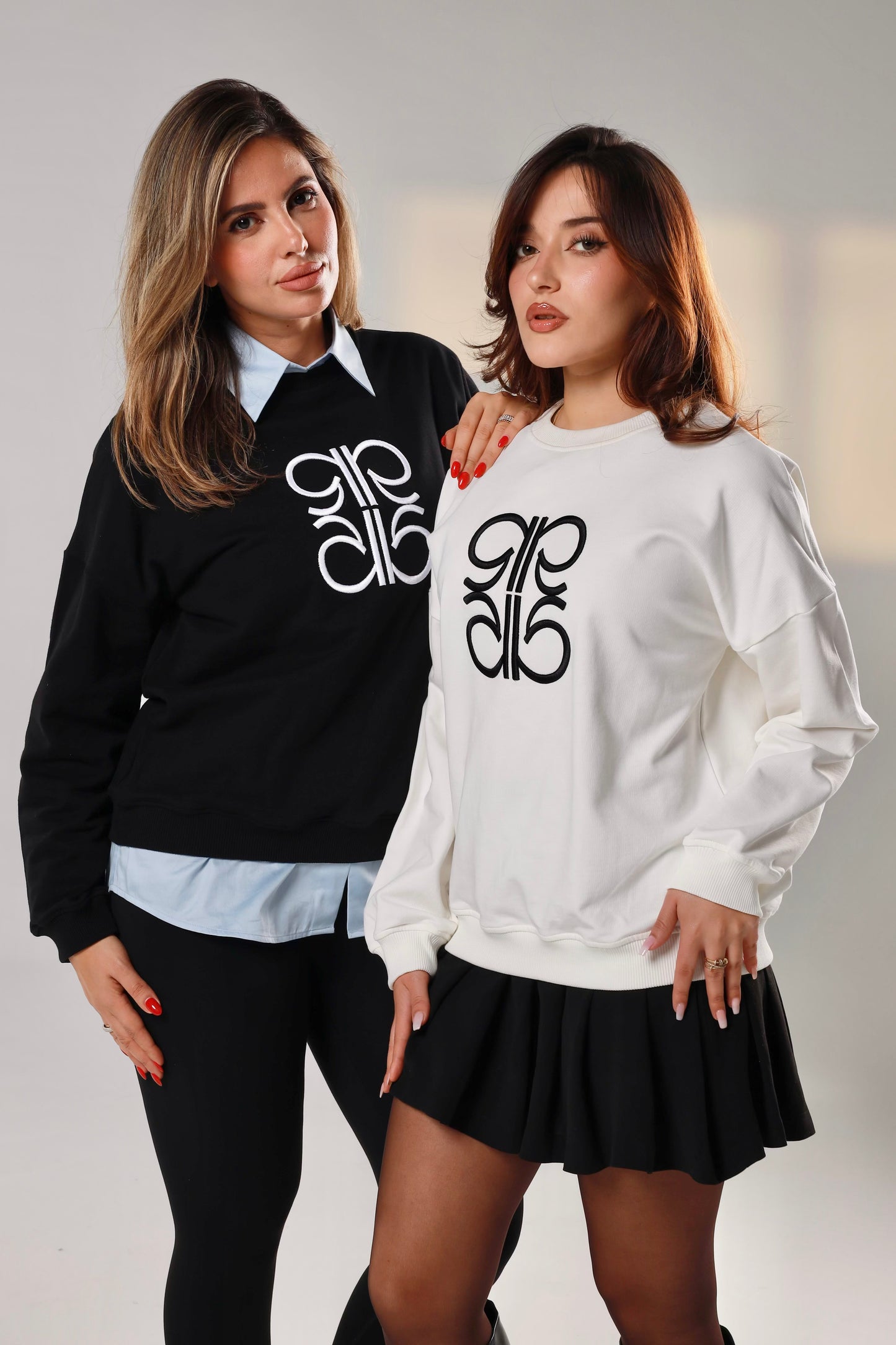 Sweat en Moleton Noir
