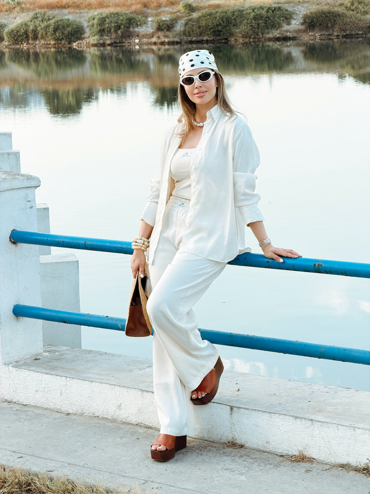 Set Tencel Blanc
