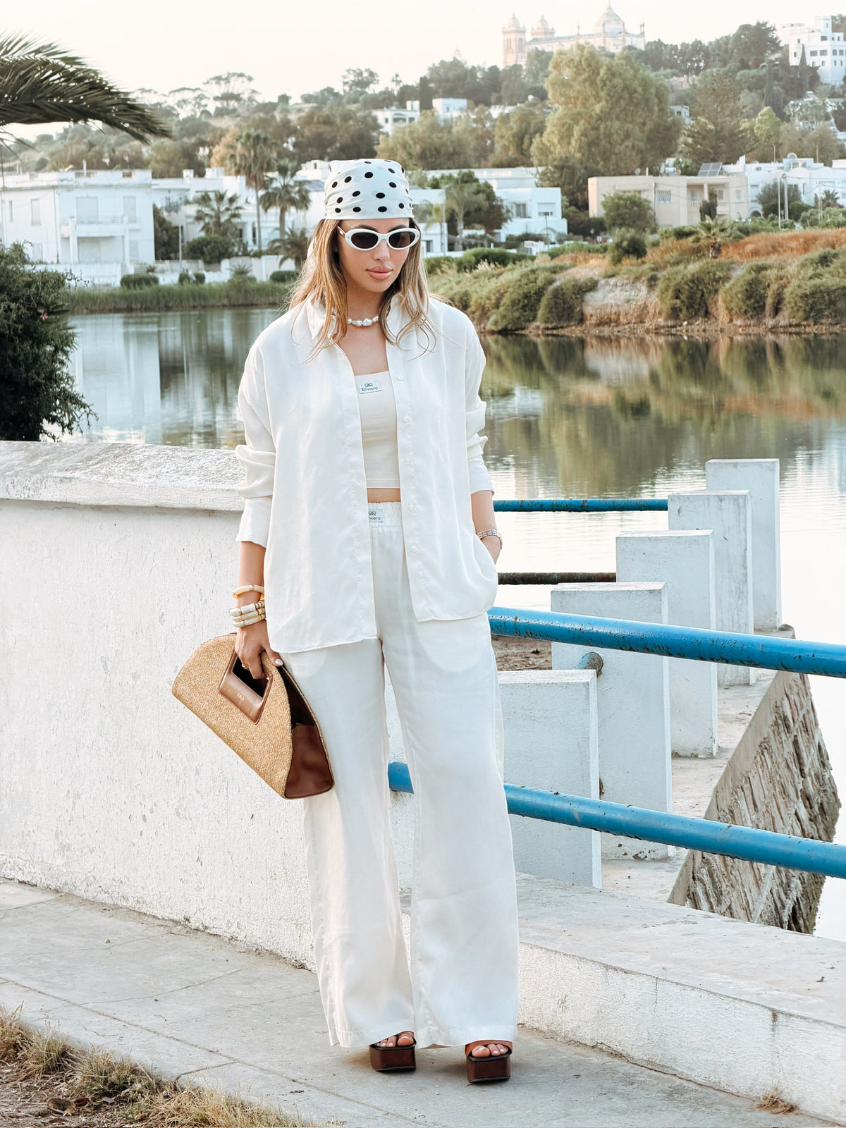 Set Tencel Blanc