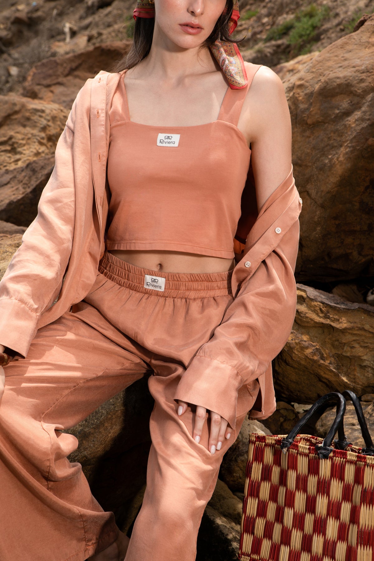 Set Tencel Pèche